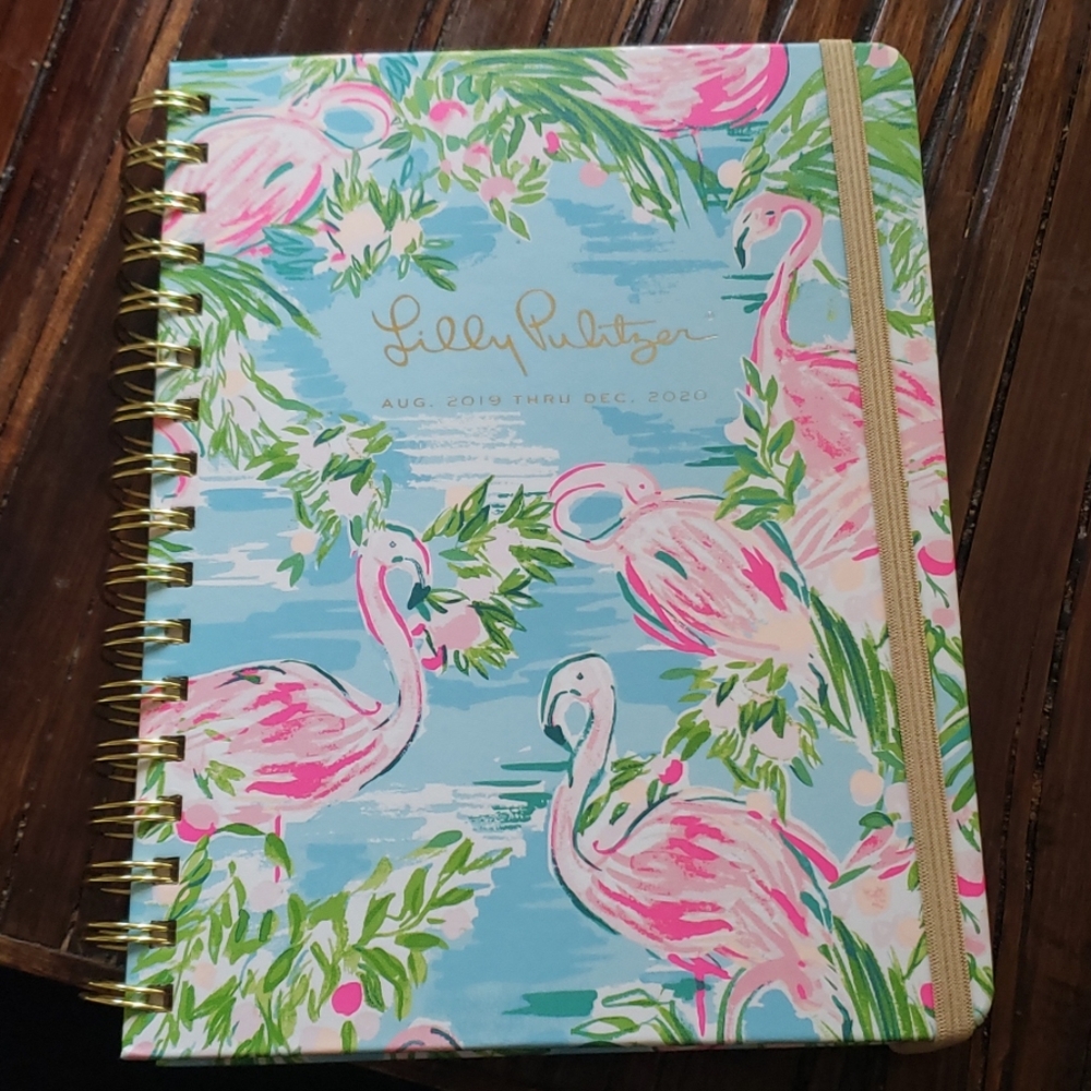 Lilly Pulitzer Planner/Agenda Flamingo-Final Price